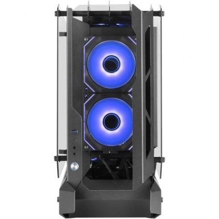 Mars Gaming MC-EDGE Caja Semitorre Open-Air Negra Mars Gaming MC-EDGE Caja Semitorre Open-Air Negra